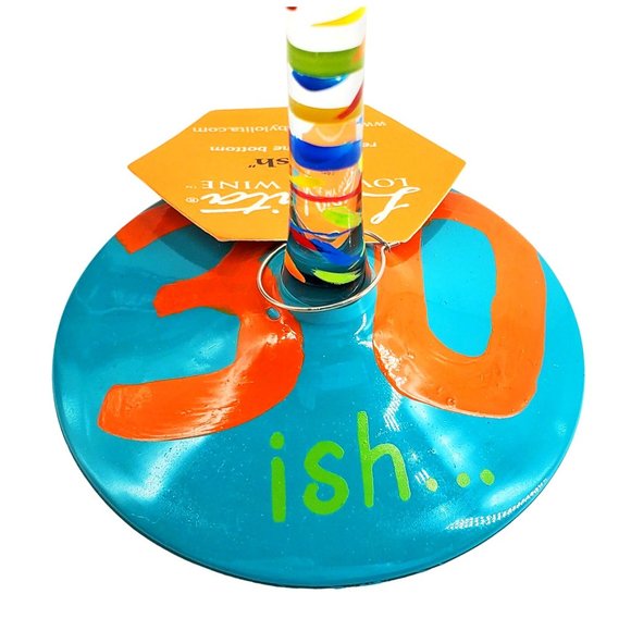 Lolita "30 ish" Love My Wine Collection Wine Glass Gift Box 15 oz Birthday NEW - Picture 4 of 7